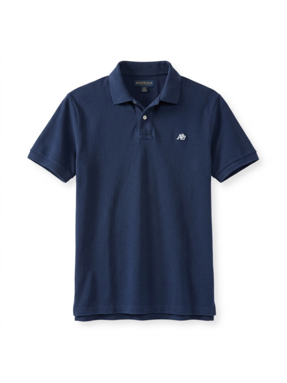 Vintage Aeropostale Large Blue A87 Polo Shirt